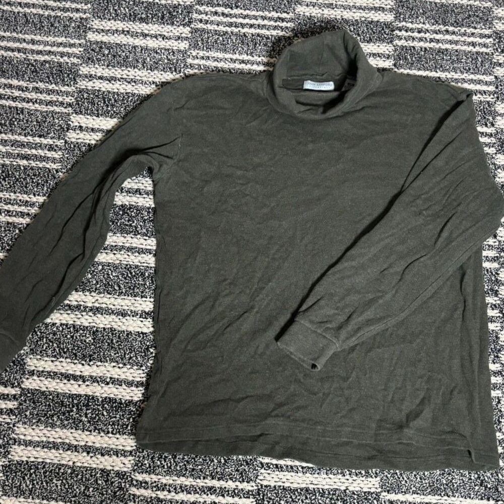 JOHN ASHFORD GREEN XL LONG SLEEVE TURTLENECK